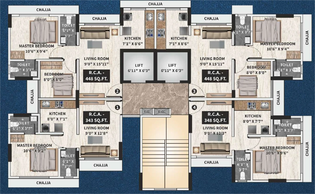 Typical Floor Layout